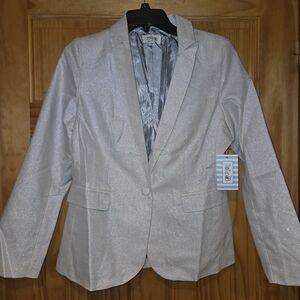 Tulip B Silver Shimmer Jacket